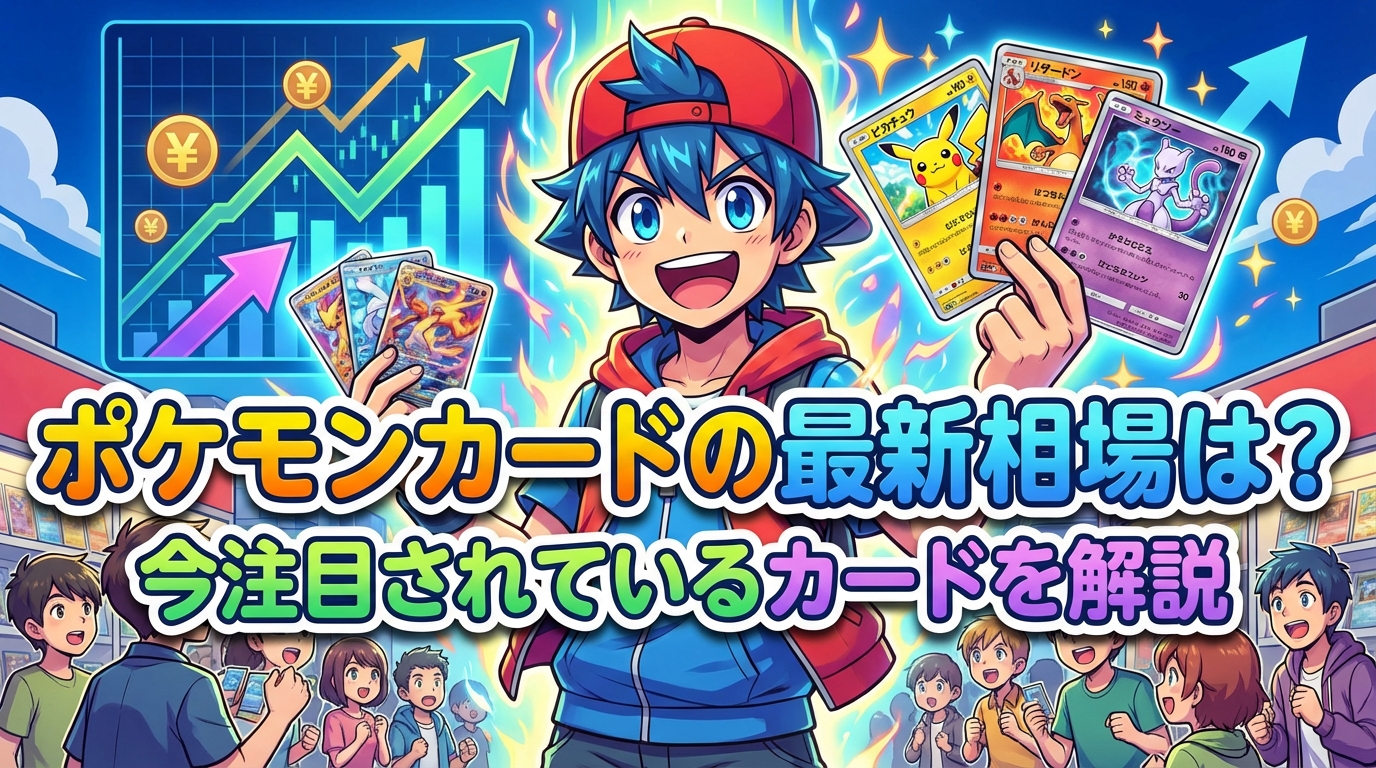 ポケモンカードの最新相場は?今注目されているカードを解説