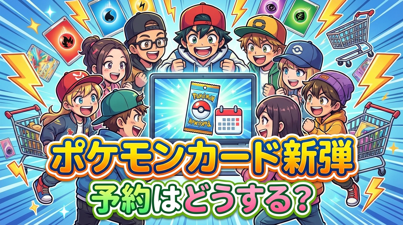 ポケモンカード 新弾 予約はどうする?