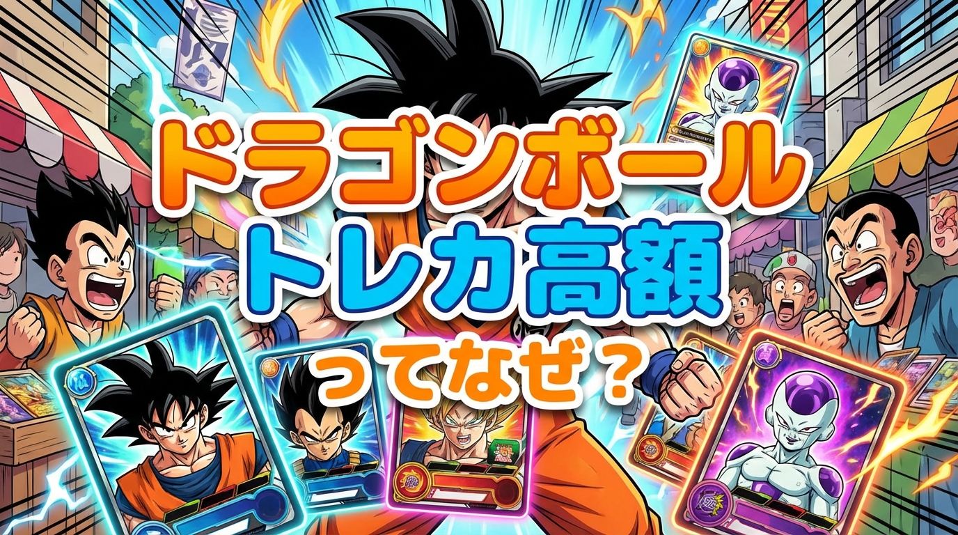 ドラゴンボール トレカ 高額ってなぜ?