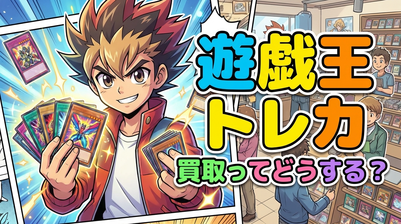 遊戯王 トレカ 買取ってどうする?