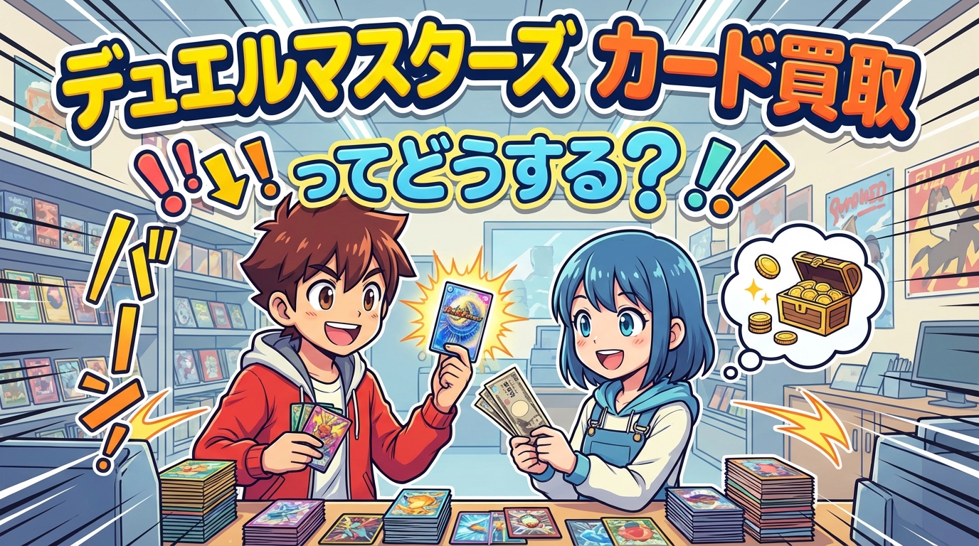 デュエルマスターズ カード買取ってどうする?