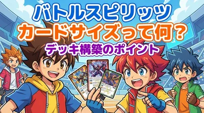 バトルスピリッツ カードサイズって何？