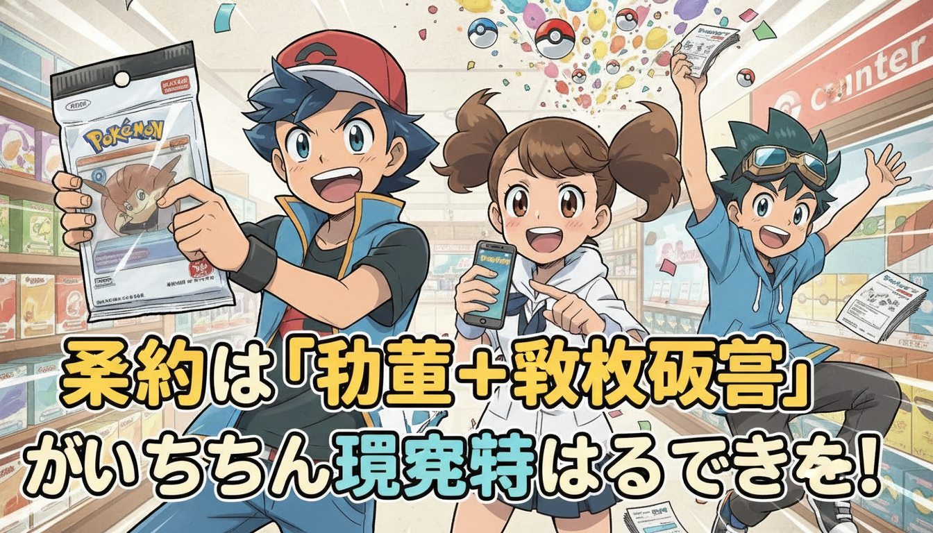 予約は「抽選+複数応募」がいちばん現実的なんですね
