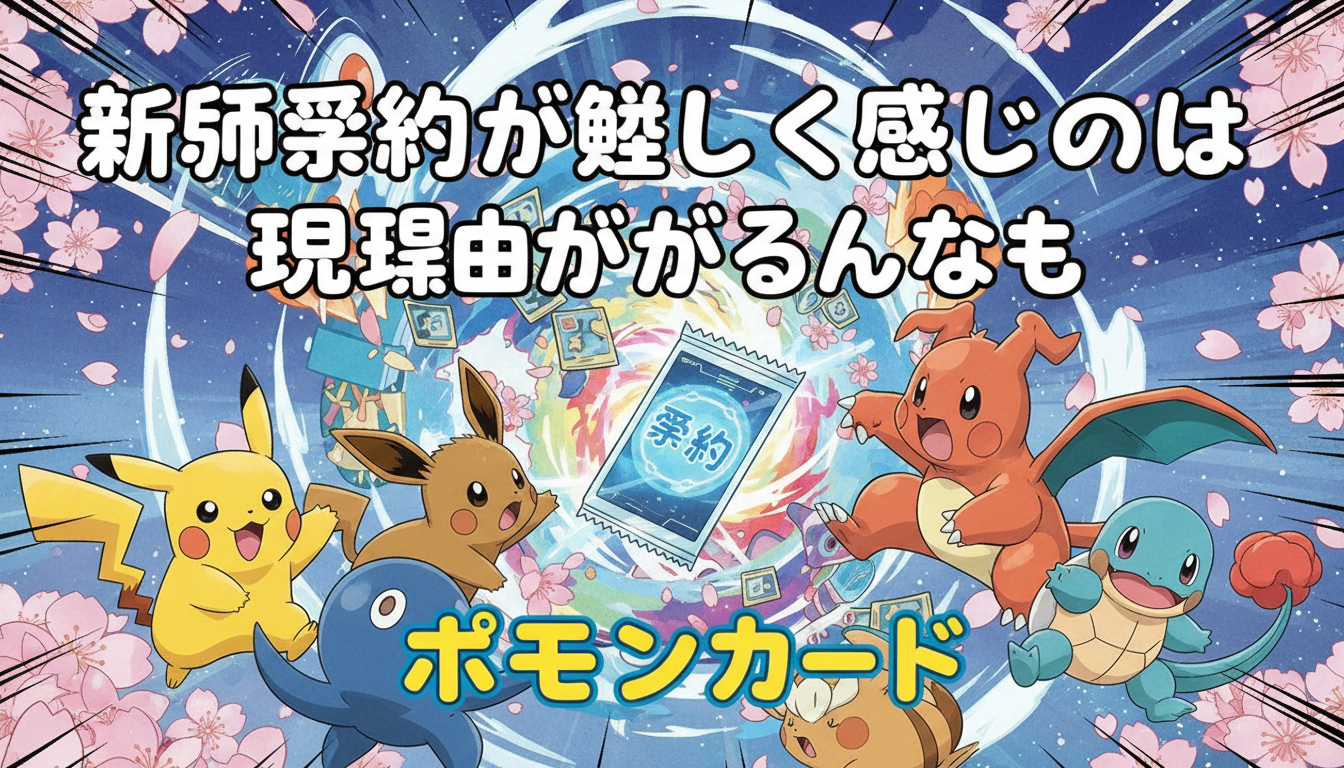 新弾予約が難しく感じるのには理由があるんですね