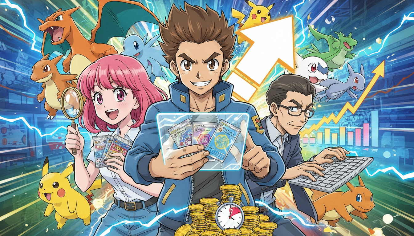 新弾の買取は「早めの比較売り」がいちばん堅実なんですね