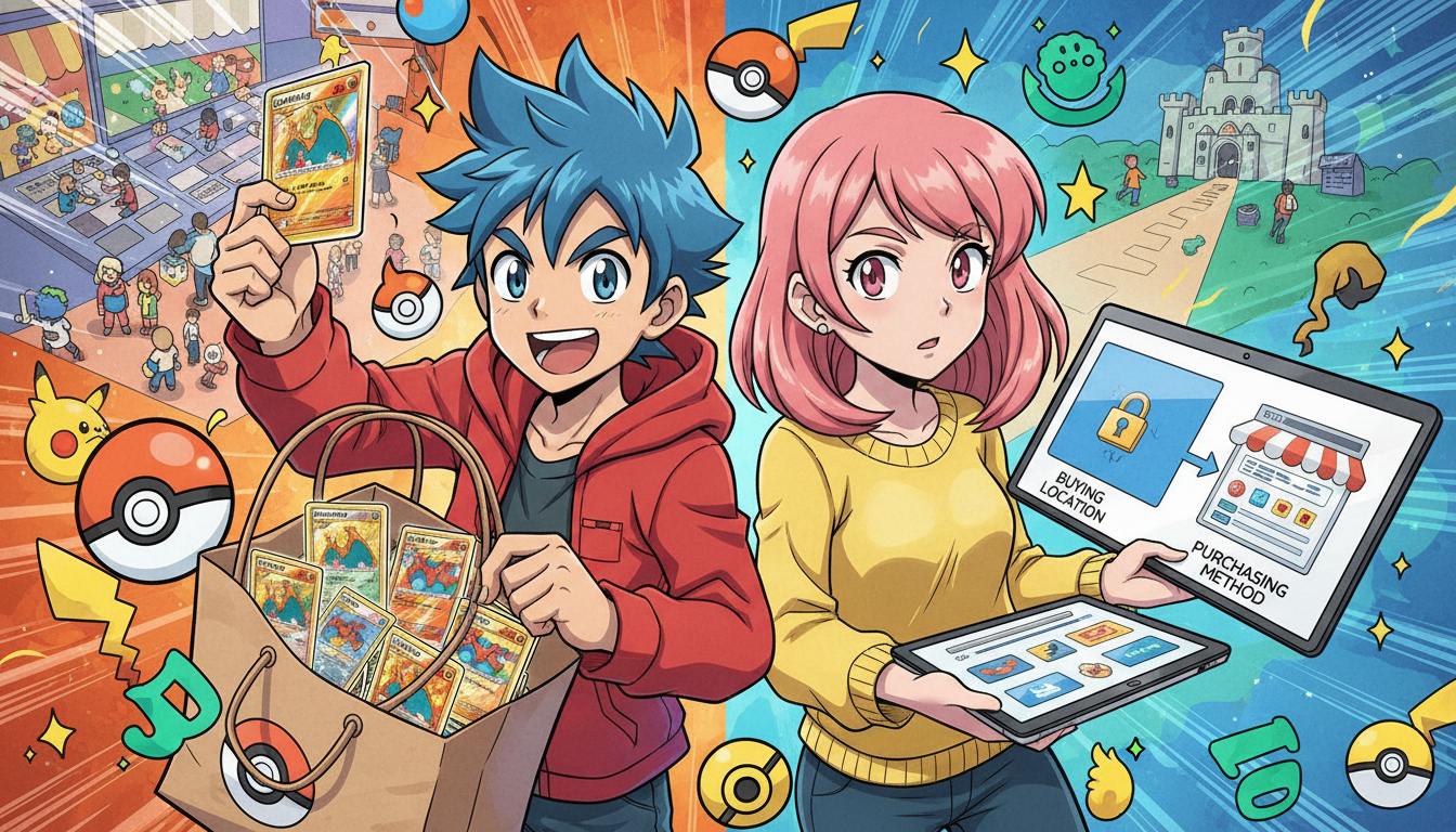 ポケモンカード 通販は「買う場所」と「買い方」を分けると安心です