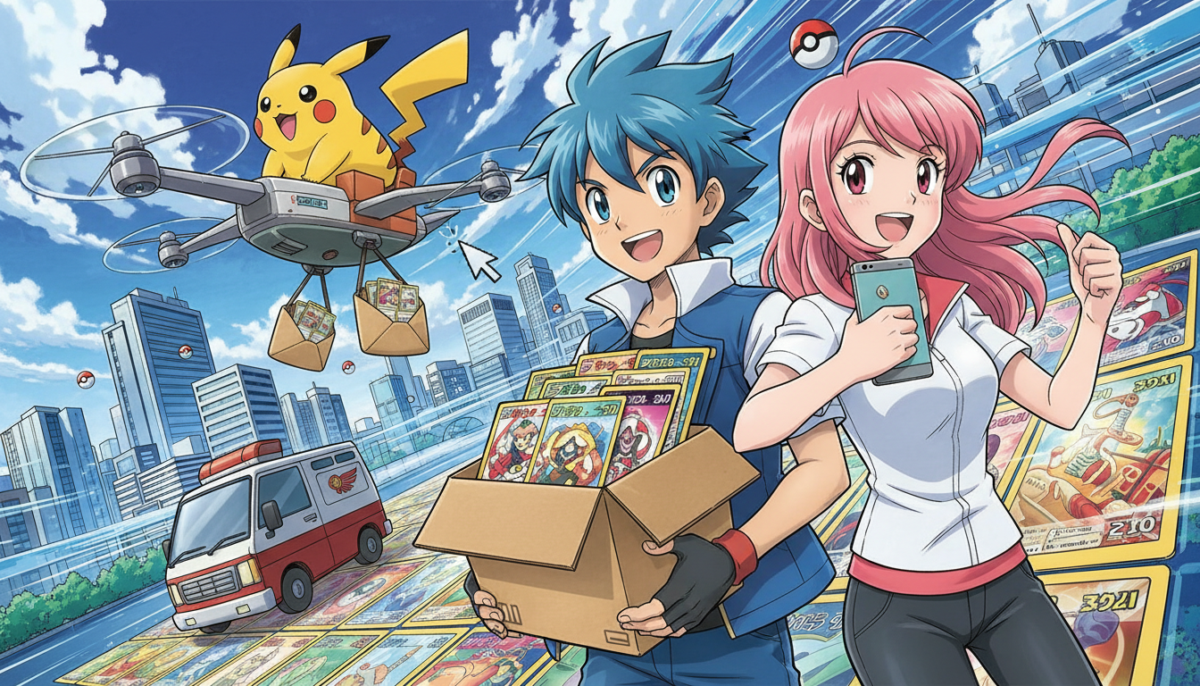 ポケモンカード 郵送買取は「手間を減らして安心して売る」方法です