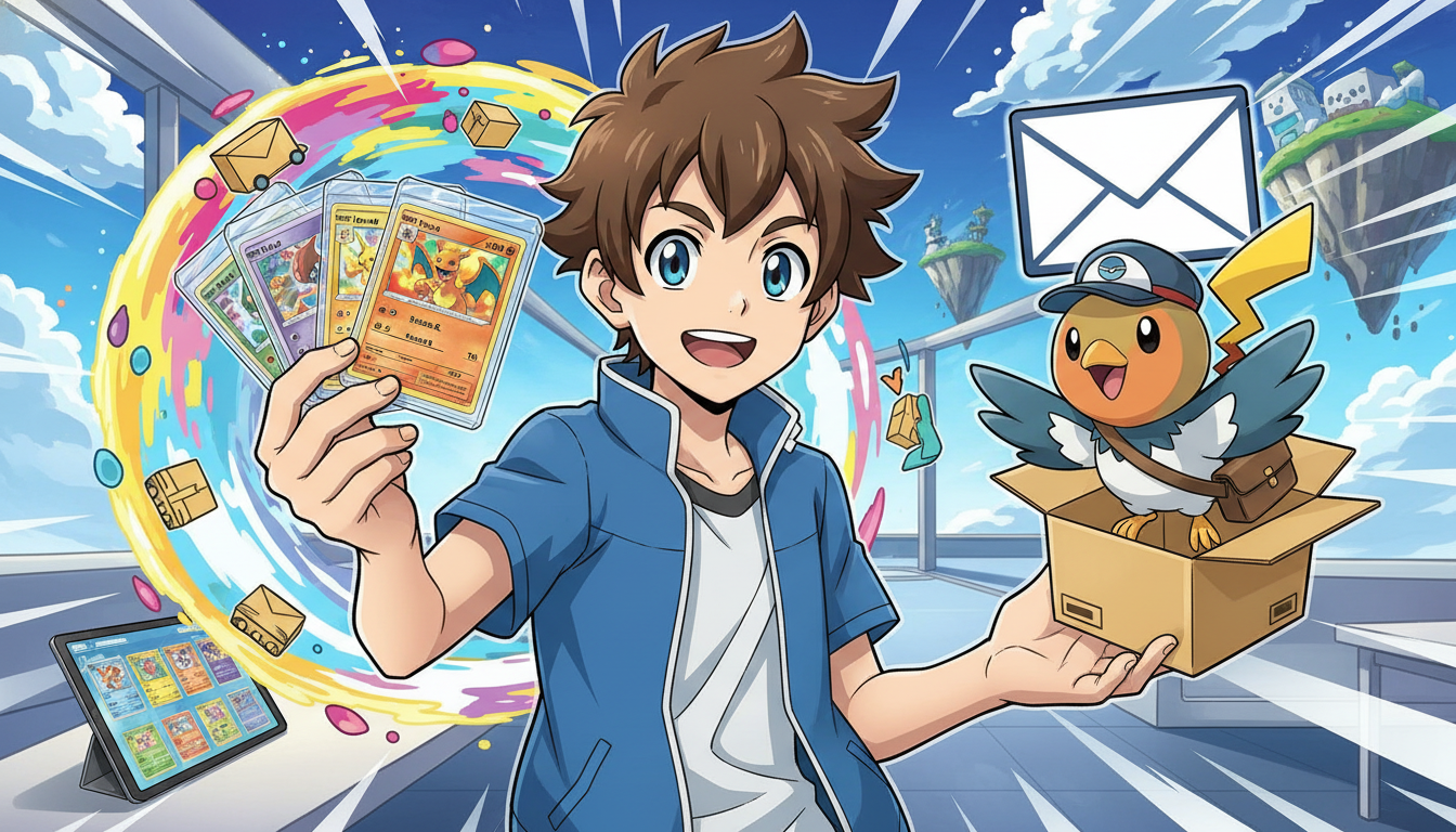 ポケモンカード 郵送買取の使い方は、イメージできると安心ですよね