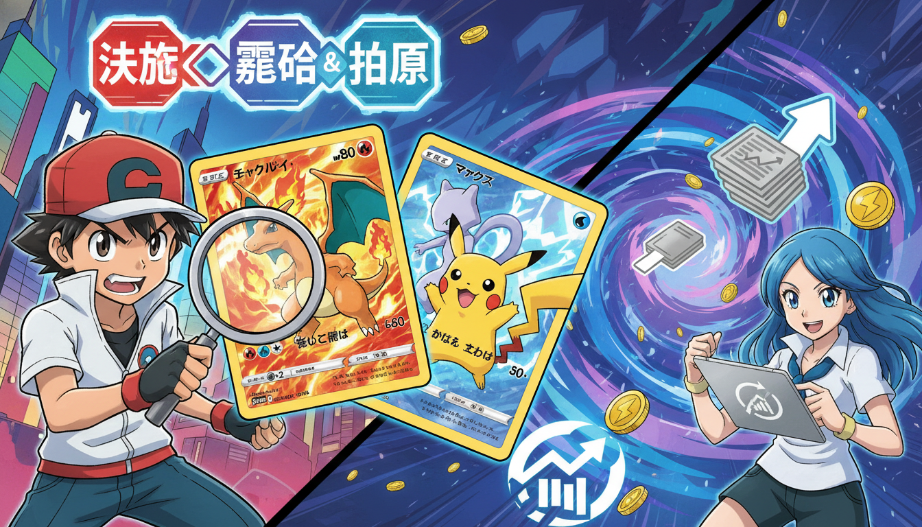 ポケモンカード 相場は「状態×需給×指標」で見れば迷いにくいんですね