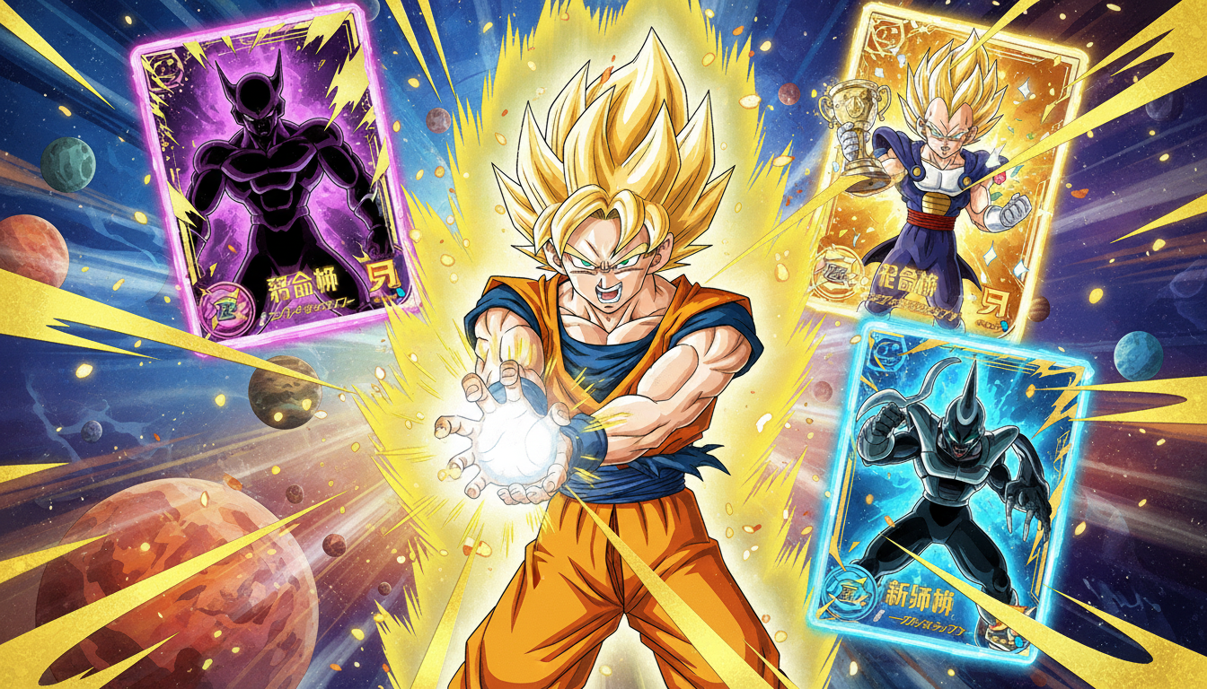 ドラゴンボール トレカ 最新を追うなら、まず「希少枠」「記念枠」「新弾枠」を分けるとスッキリします