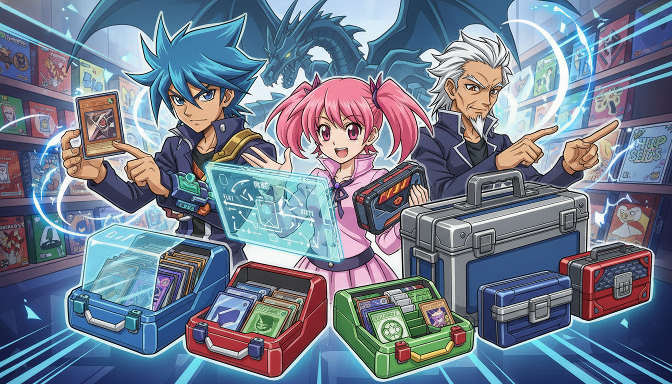 遊戯王 トレカケースは「3重スリーブ対応×内寸×収納枚数」で選ぶのが近道です