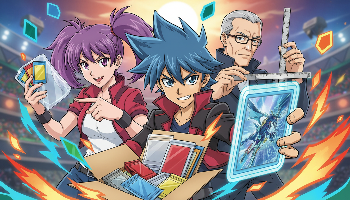 デュエルマスターズのカードサイズとスリーブ選びを整理します