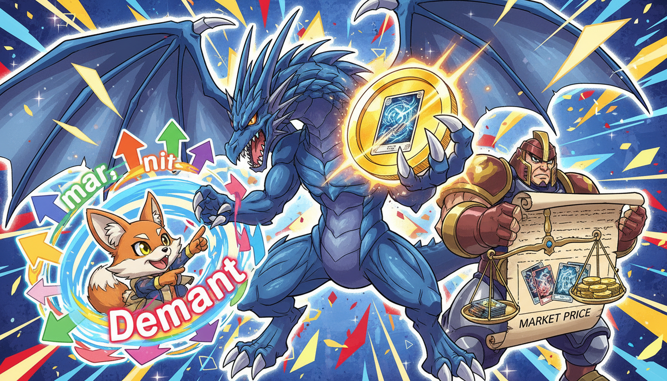 デュエルマスターズのカード値段は「相場×需要」で動くんですね