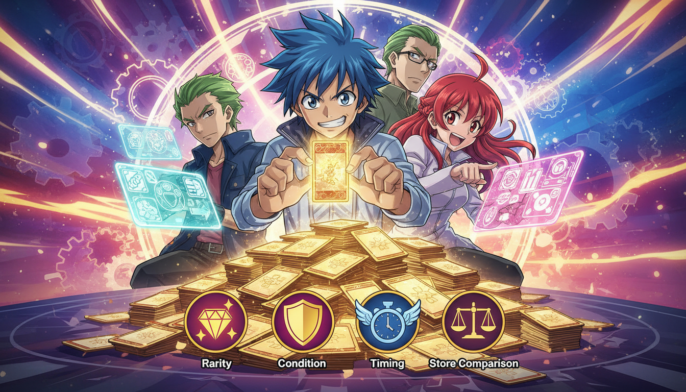 高く売るコツは「レアリティ・状態・タイミング・業者比較」なんですね