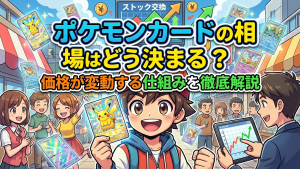ポケモンカードの相場はどう決まる？価格が変動する仕組みを徹底解説