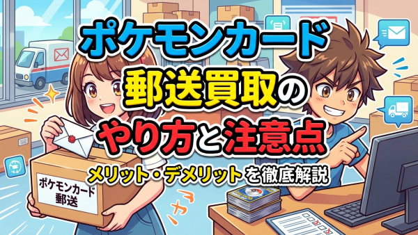 ポケモンカード郵送買取のやり方と注意点｜メリット・デメリットを徹底解説