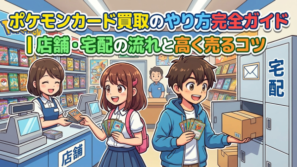 ポケモンカード買取のやり方完全ガイド｜店舗・宅配の流れと高く売るコツ