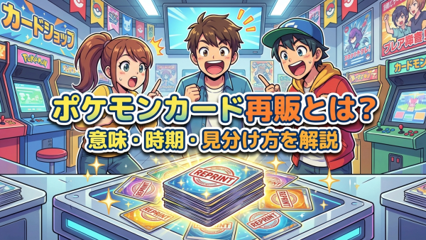 ポケモンカード再販とは？意味・時期・見分け方を解説