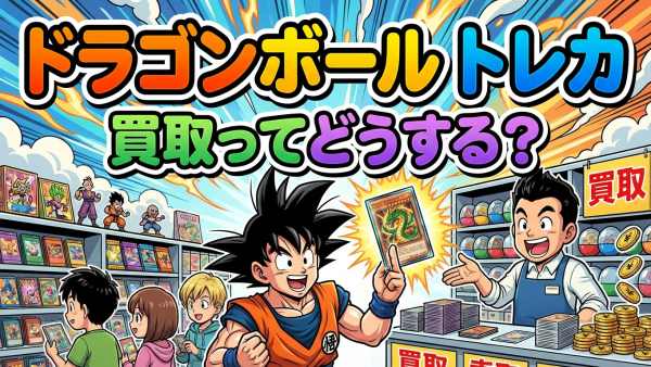 ドラゴンボールトレカ買取のやり方｜高く売る方法と相場まとめ