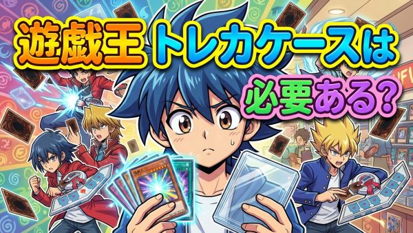 遊戯王トレカケースは必要？おすすめの保管方法と選び方